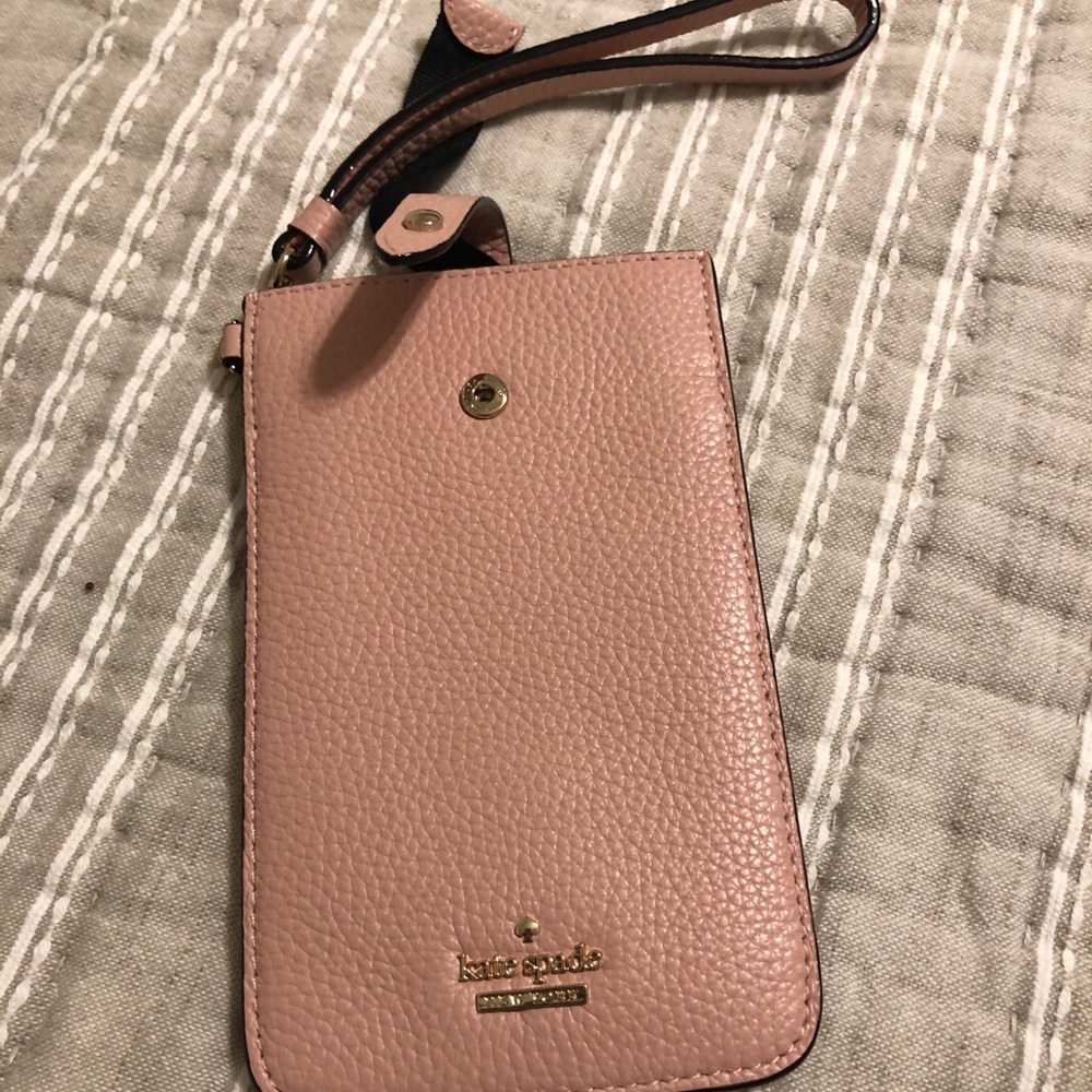 Kate Spade card and phone holder.